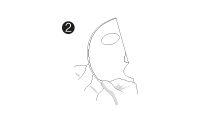 applicazione maschere cosmetiche viso monouso: step 2, estrarre la maschera